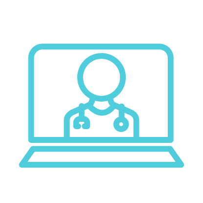 Virtual visits icon
